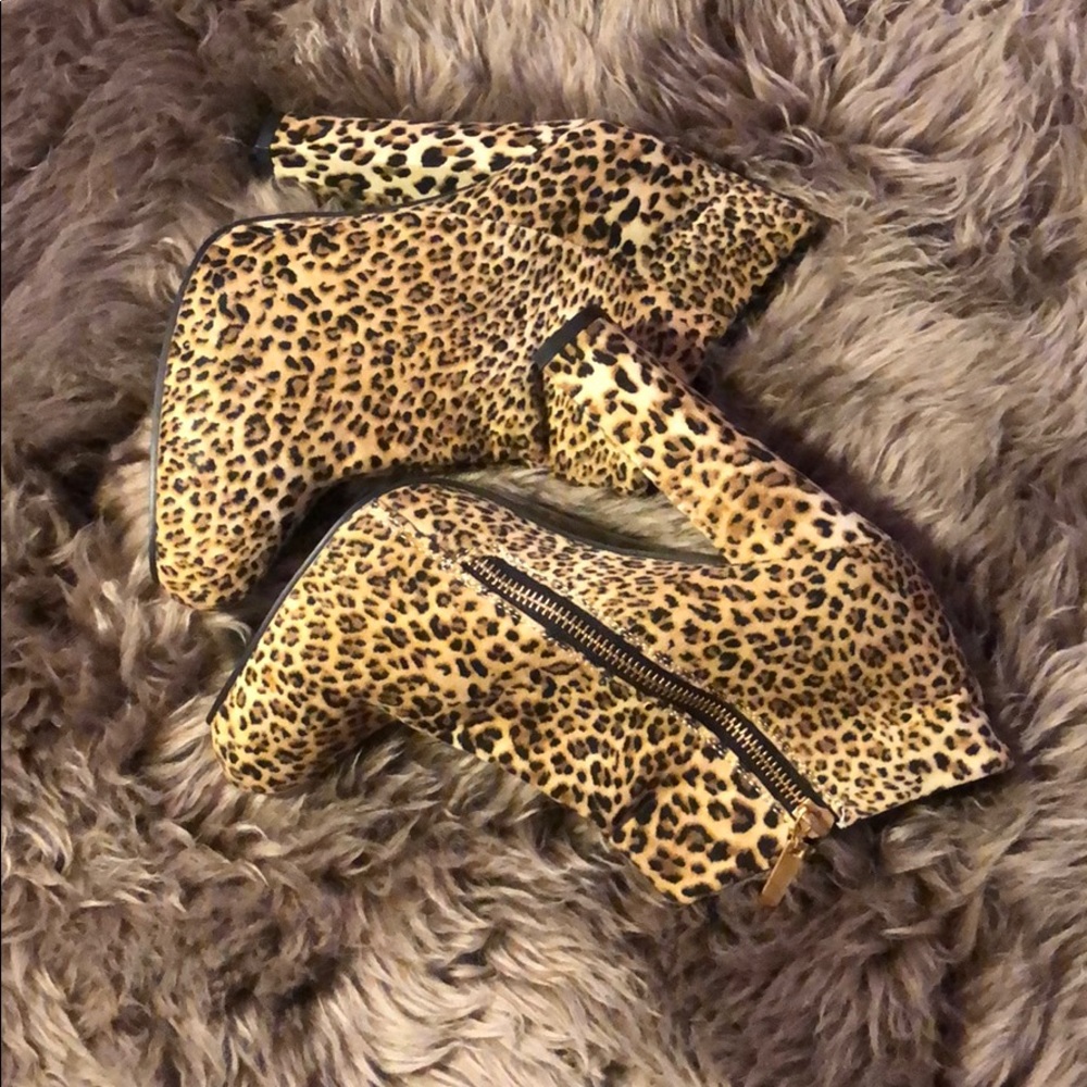 Cheetah Print Bootie